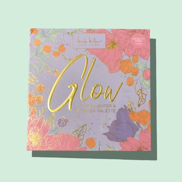 2/$30 🌸 Bronzer & Highlighter Quad Powder Palette NICOLE MILLER | Glow - Picture 3 of 8